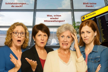 Heiße Zeiten - Vier Frauen. Ein Gate. Und jede Menge Hitzewellen.