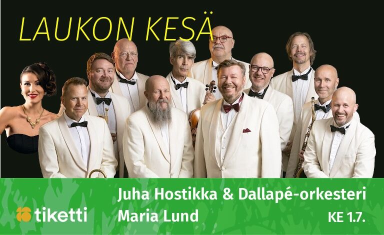 Juha Hostikka & Dallapé-orkesteri + Maria Lund