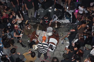 THEY ARE GUTTING A BODY OF WATER