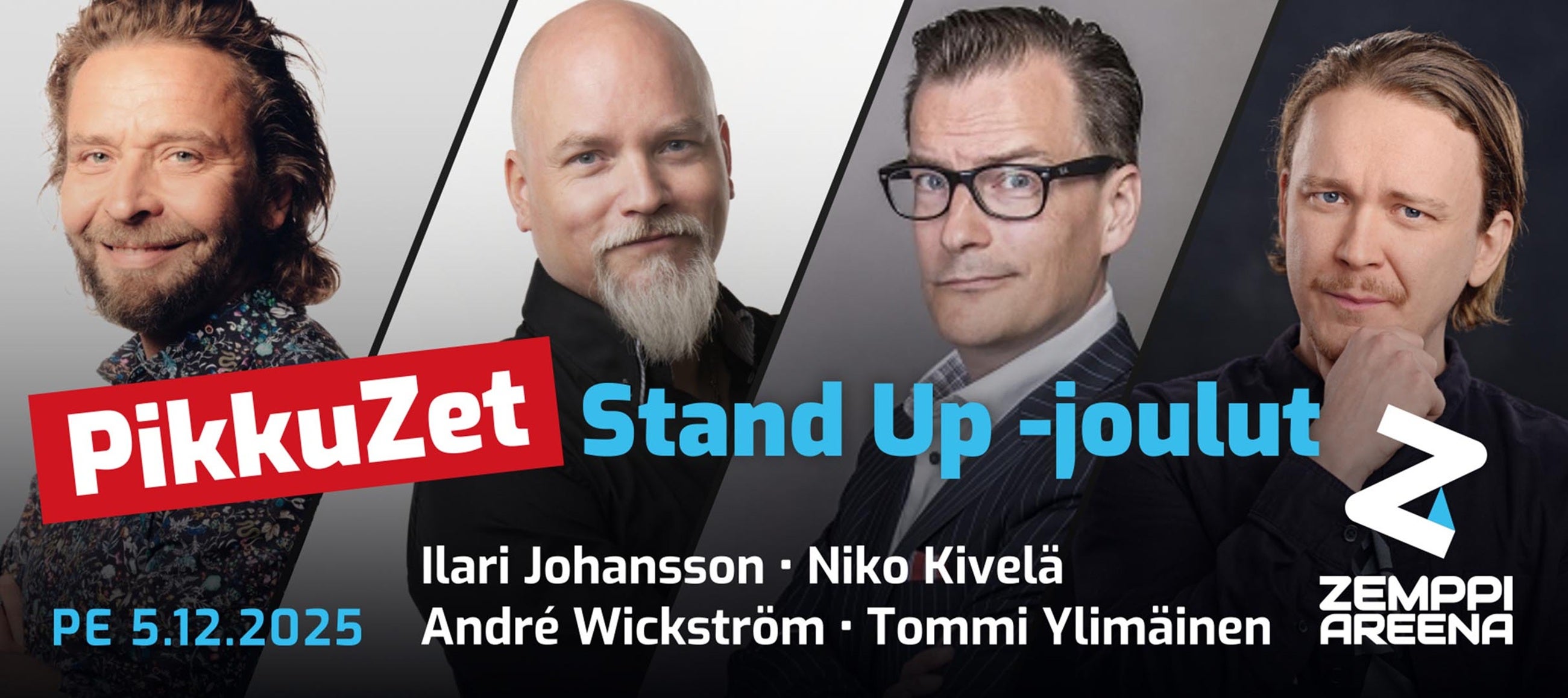 PikkuZet stand up -joulut 2025