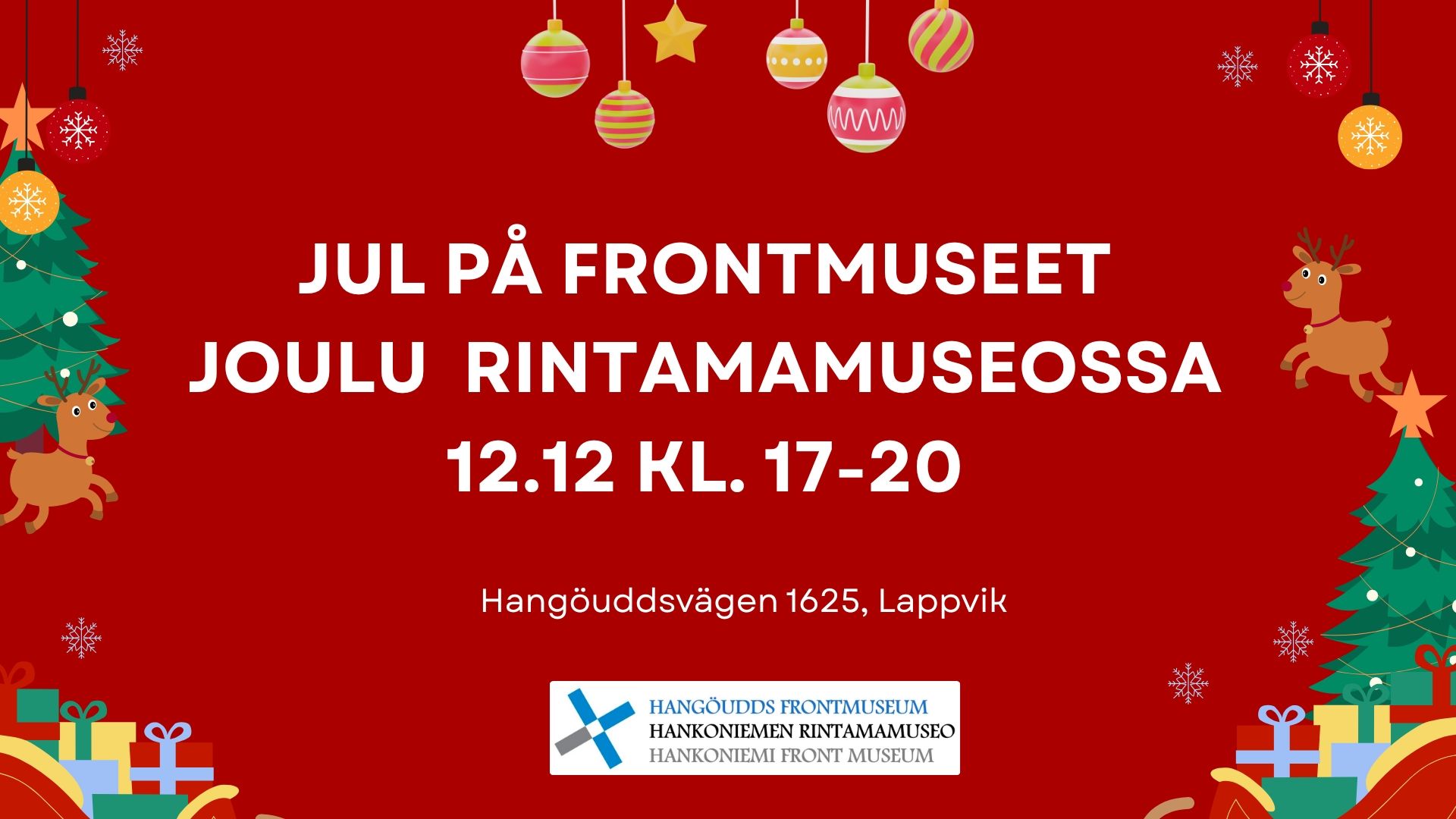 Joulu Hangon Rintamamuseolla
