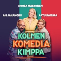 STAND UP - Kolmen komediakimppa Jahangiri, Maskonen, Raitala