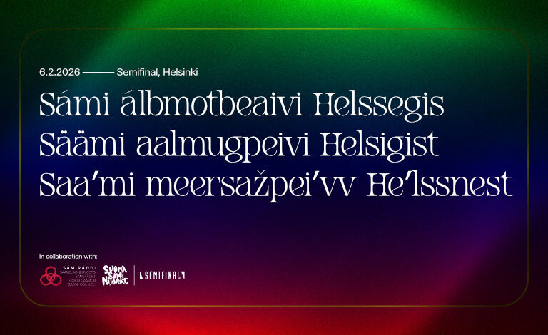 Saamelaisten kansallispäivä Helsingissä