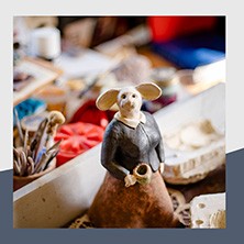 Savityöpaja aikuisille: Eläinaiheita savesta