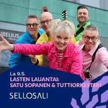 Sellosali: Lasten lauantai: Satu Sopanen & Tuttiorkesteri