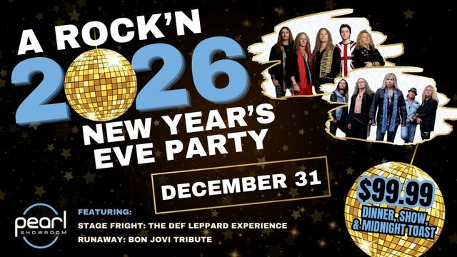 New Year's Eve with Runaway + Stage Fright