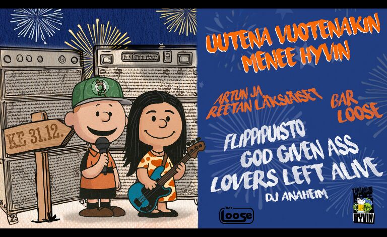 Flippipuisto, God Given Ass, Lovers Left Alive