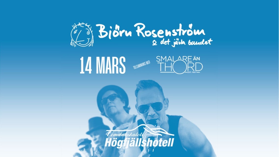 Björn Rosenström support Smalare Än Thord