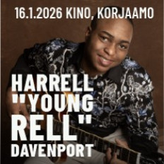HARRELL ”YOUNG RELL” DAVENPORT (USA), TIMO HAIKARAINEN BLUES BAND K-18