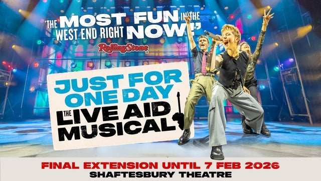 JUST FOR ONE DAY - The Live Aid Musical