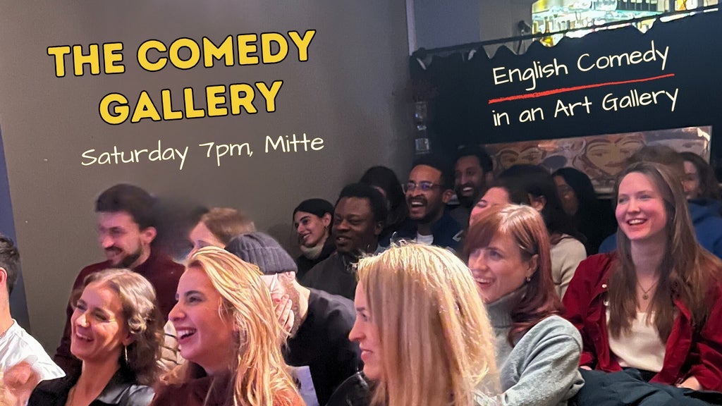 Comedy in an Art Gallery (Mitte) - Saturday Comedy Special