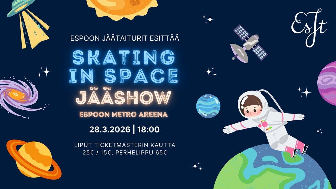 Jääshow - Skating in space