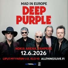 Deep Purple VIP Meet & Greet Package