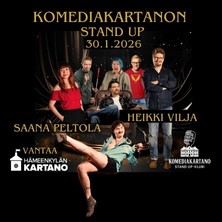 Komediakartanon Stand Up -ilta Vol. 2 K-18