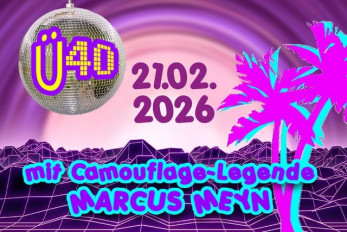 Ü40 Party mit Marcus Meyn & DJ Pflaumi