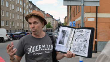 Stadsvandring med Peter Frisk - I Hammarbys fotspår