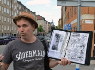 Stadsvandring med Peter Frisk - I Hammarbys fotspår