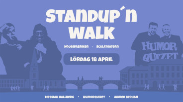 STANDUP'N WALK: MESSIAH HALLBERG & AHMED BERHAN image