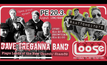 Dave Treganna Band + Saattohoito79