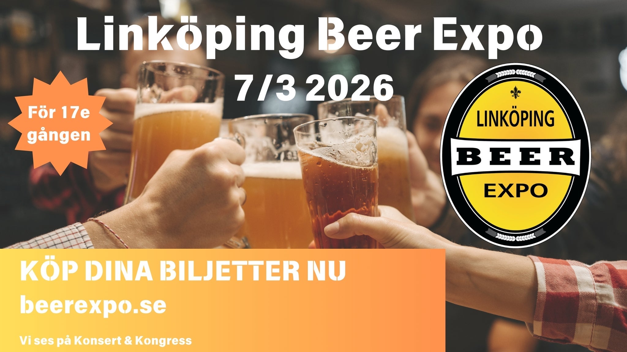 Stora exklusiva flaskor, stora exklusiva smaker - Linköping Beer Expo