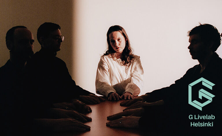 Selma Savolainen in the shade