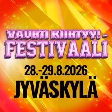 VAUHTI KIIHTYY FESTIVAALI JYVÄSKYLÄ - PERJANTAI PRIORITY K-18