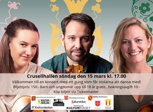 Folkmusikkonsert med Pérez, Wolski, Marine, Östergötlands kulturskolor