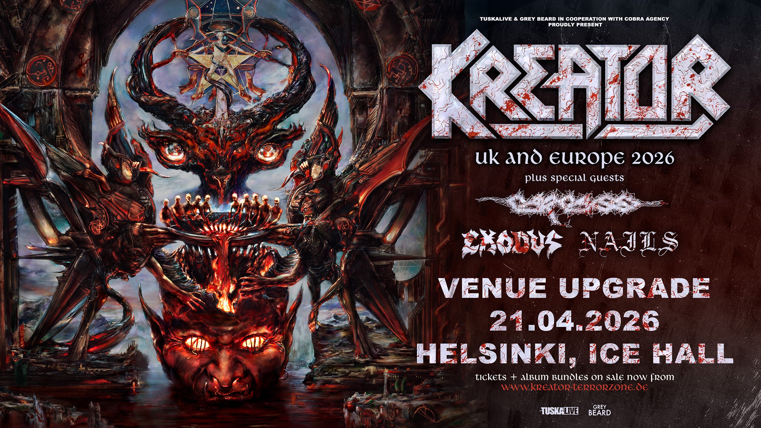Kreator - Krushers Of The World Tour