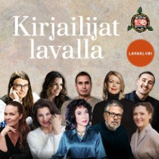 Kirjailijat lavalla!