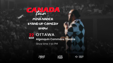 Mina Nader stand-up comedy show