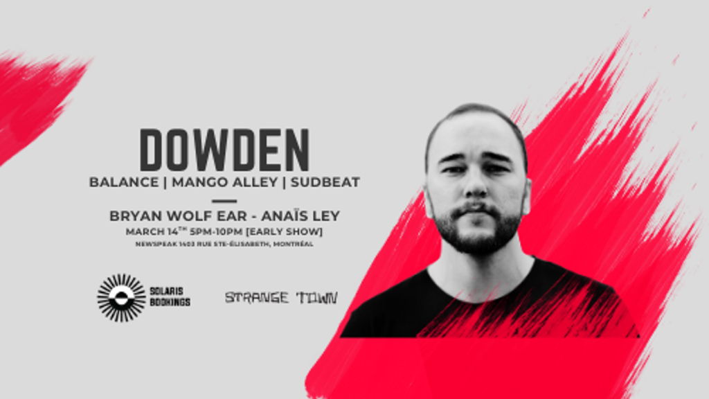 Dowden [Balance | Mango Alley | Sudbeat]