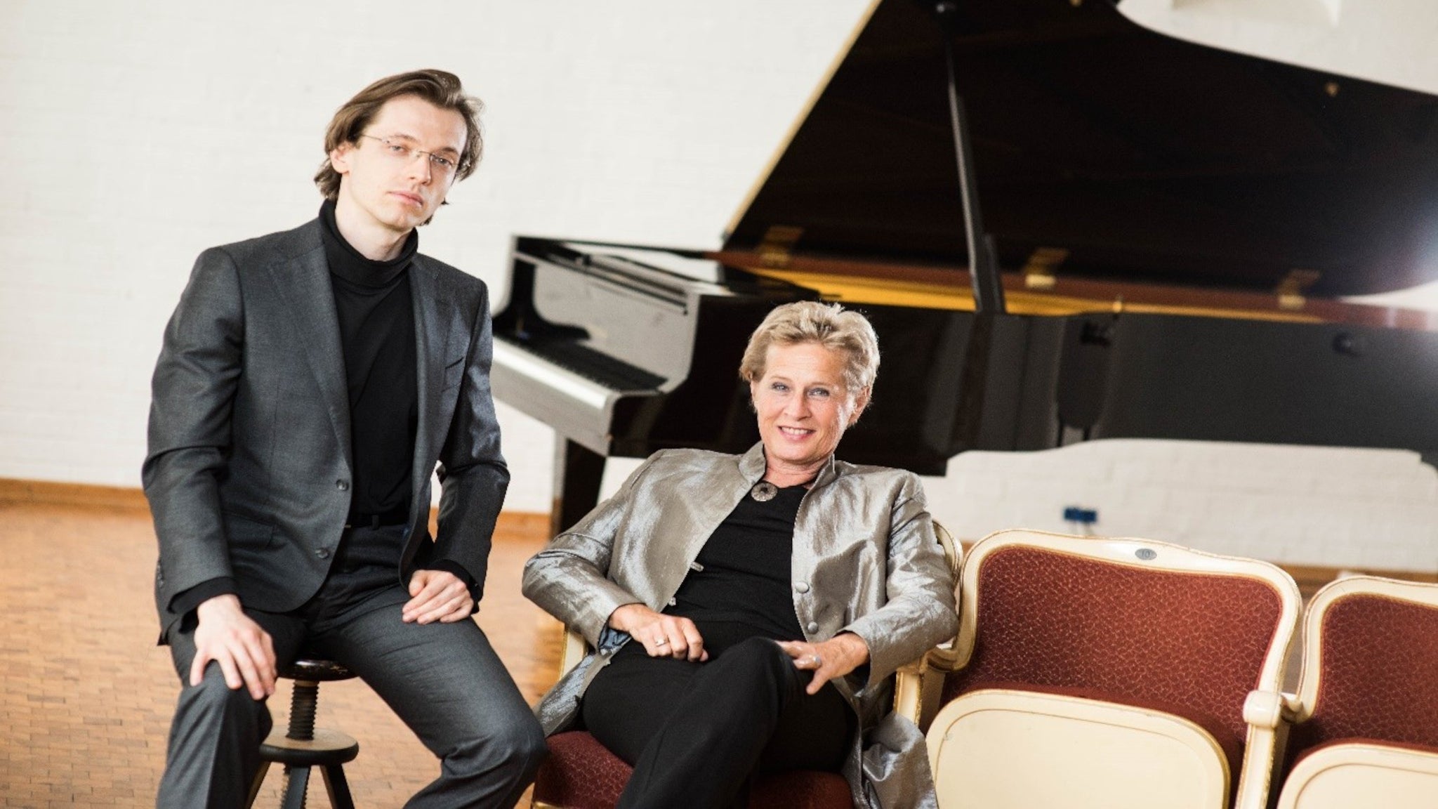 Erik Satie und Claude Debussy