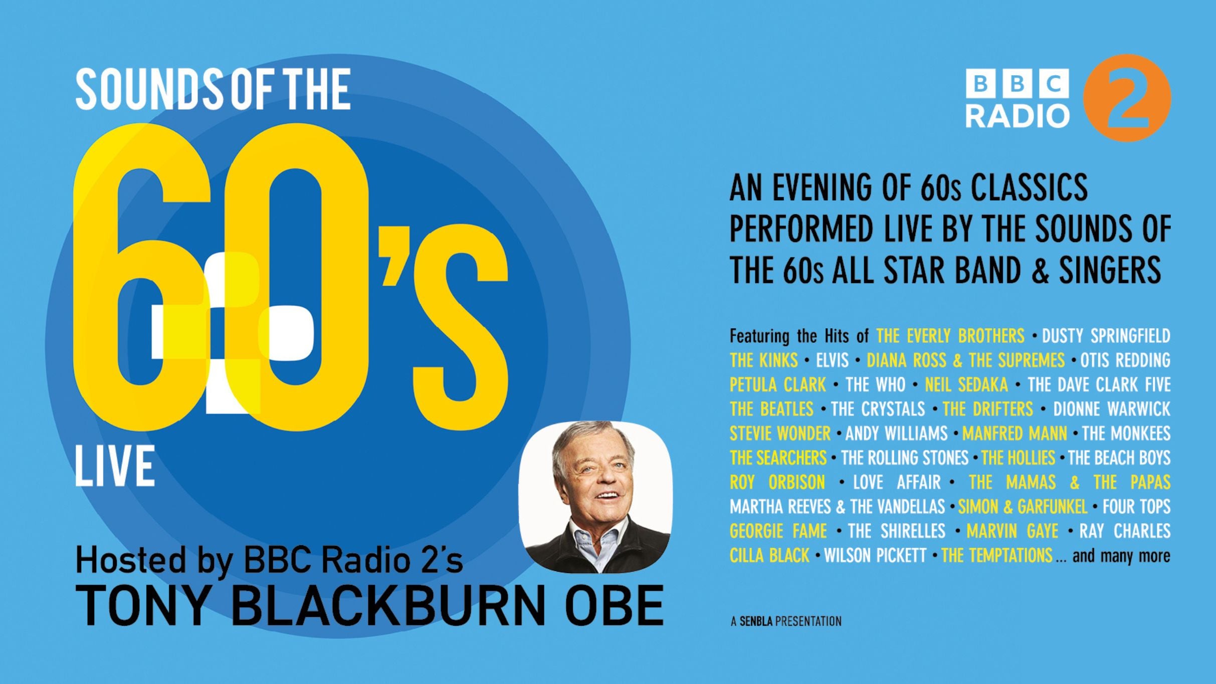 Sounds Of The 60s Live - Hosted By Tony Blackburn OBE