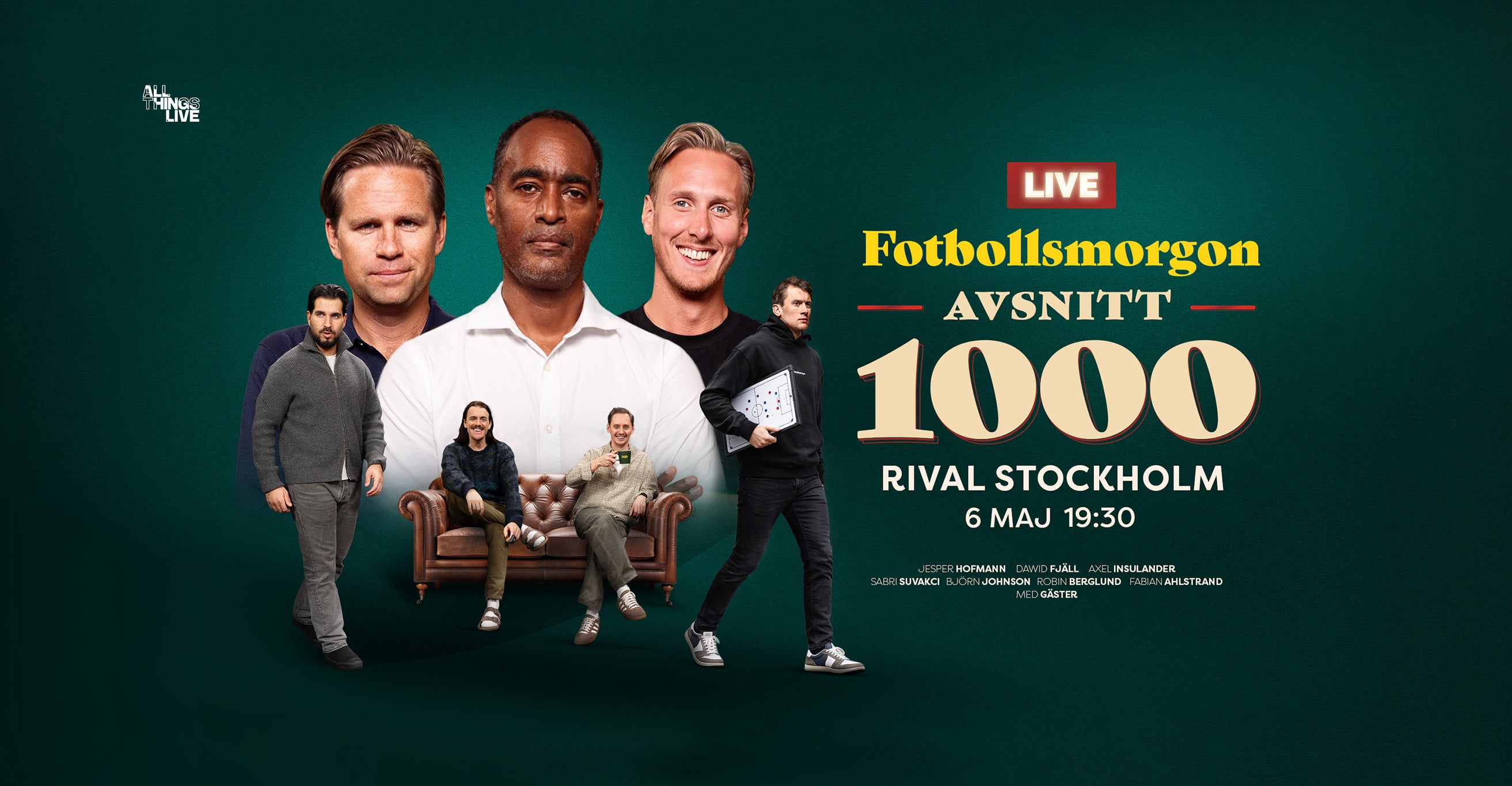 Fotbollsmorgon Live – Avsnitt 1000