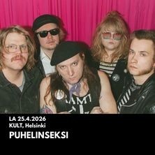 KULT Live: Puhelinseksi + Kiss Disease K-18
