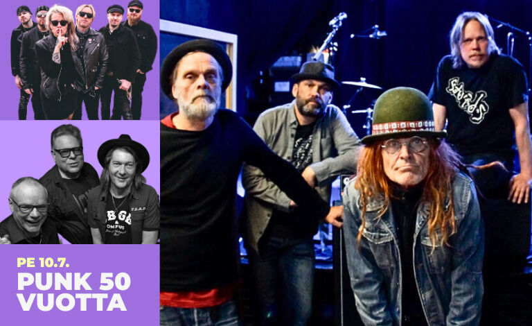 Pelle Miljoona & Pispala Punks, Ypö-Viis, Aino & Hajonneet