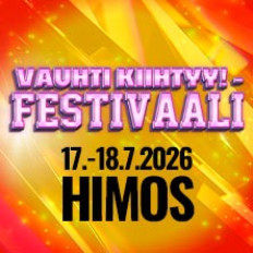 VAUHTI KIIHTYY FESTIVAALI HIMOS - 2 PÄIVÄÄ PRIORITY PORUKKALIPPU K-18