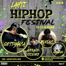 LAHTI HIP HOP FESTIVAALI - KAVERILIPPU