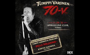 Tumppi Varonen 70v-juhlakonsertti feat. Pelle Miljoona