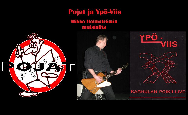 Mikko Holmströmin muistelubileet