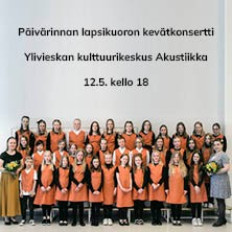 Päivärinnan lapsikuoron kevätkonsertti