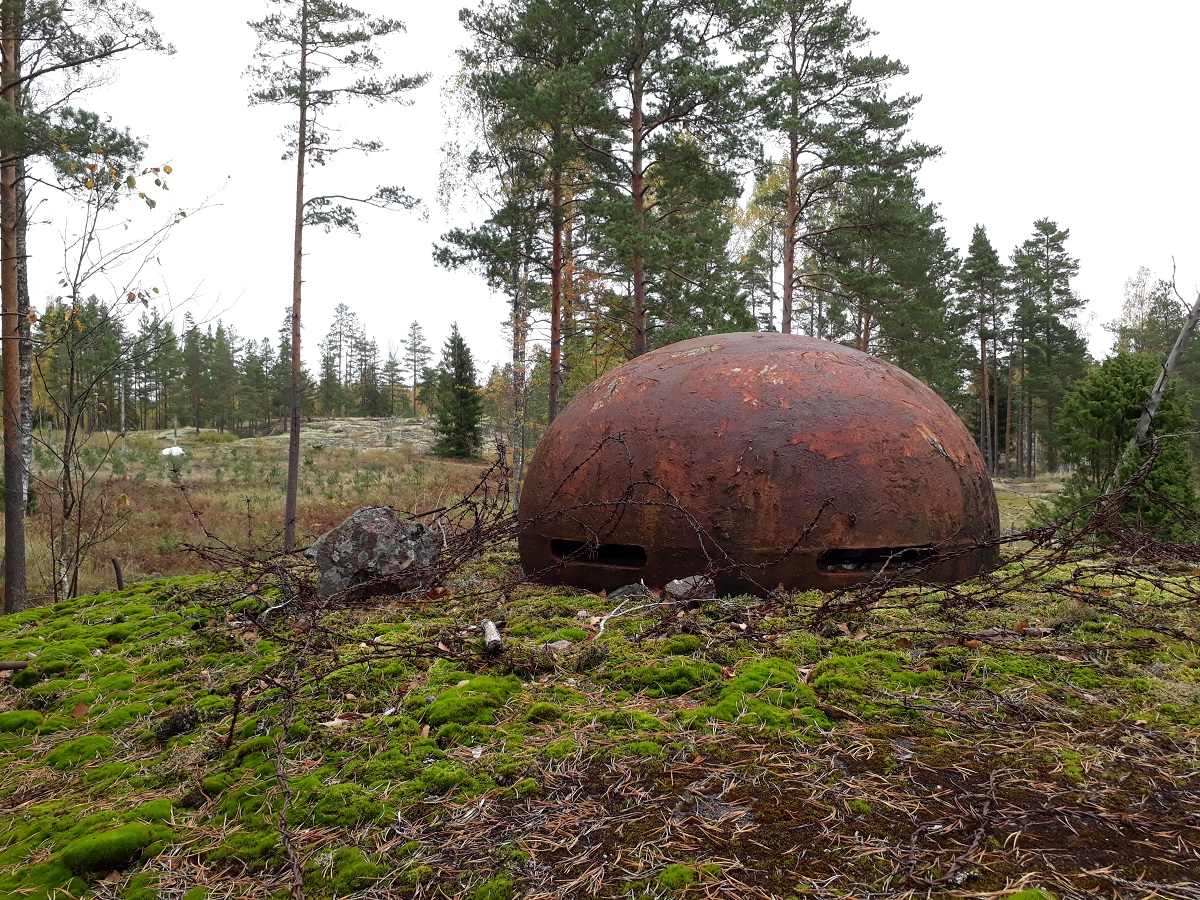 Bunkkerikierros Harparskogin puolustuslinjalla