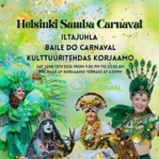 Helsinki Samba Carnaval®: Pre Baile & Baile Do Carnaval 2026 