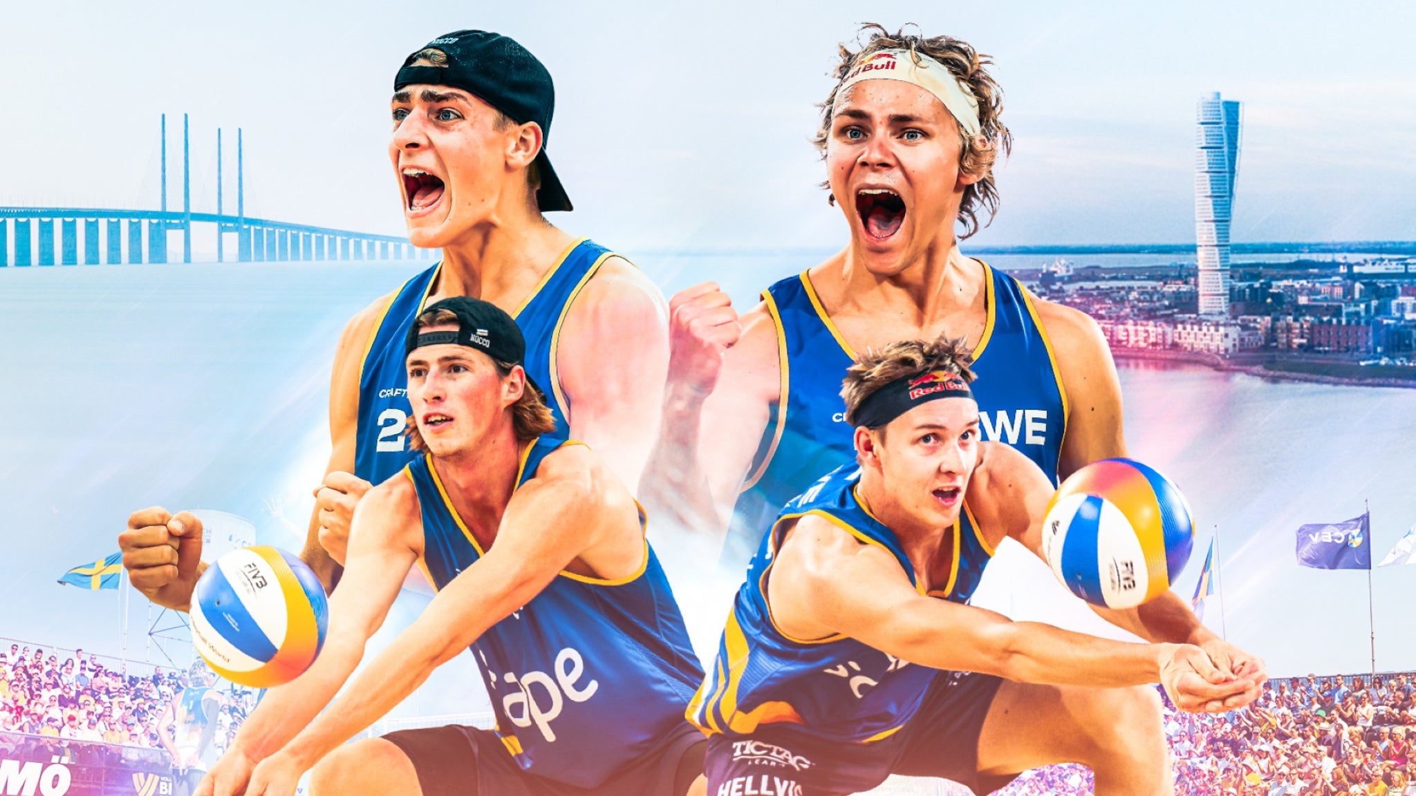 Beach Pro Tour - Lördagspass - Åttondelsfinaler och kvartsfinaler