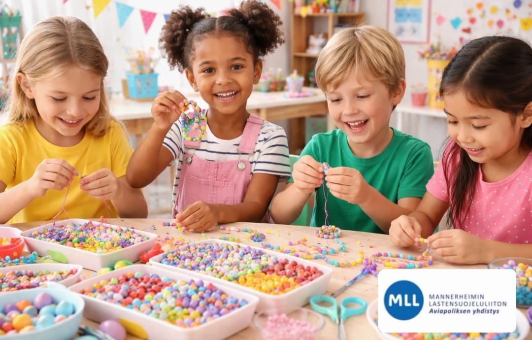 Huhtikuun Lasten sunnuntai: KÃ¤sikorupaja koko perheelle!