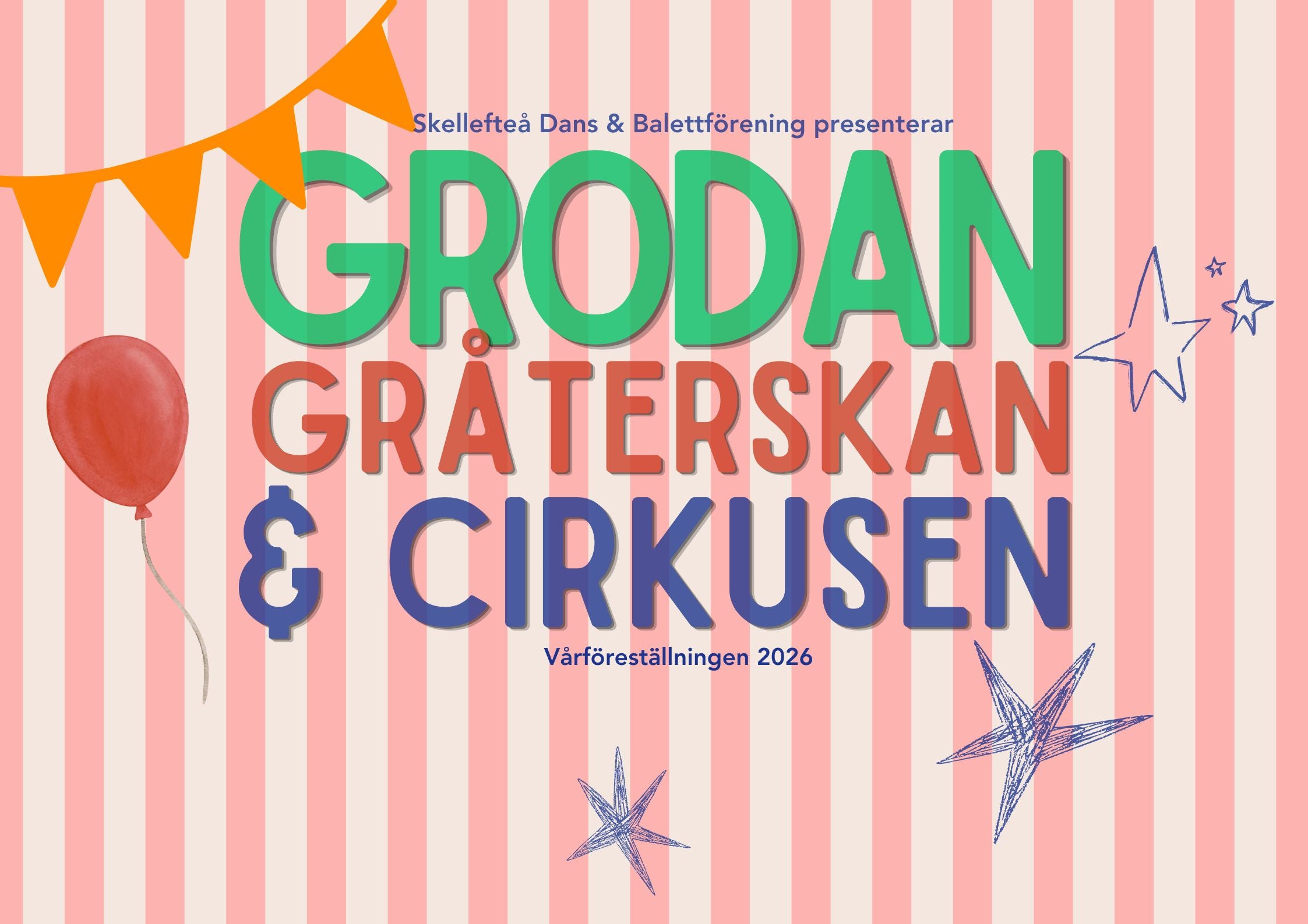 Grodan, Gråterskan & Cirkusen Föreställning nr 1