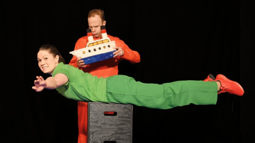 Barnteater: Min mamma är snabbare än din!