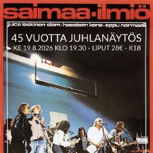 SAIMAA-ILMIÖ 45 VUOTTA JUHLANÄYTÖS K18