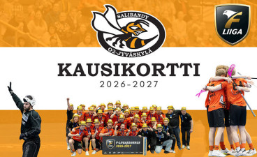 O2-Jyväskylä miehet edustus kausikortti 2026-2027