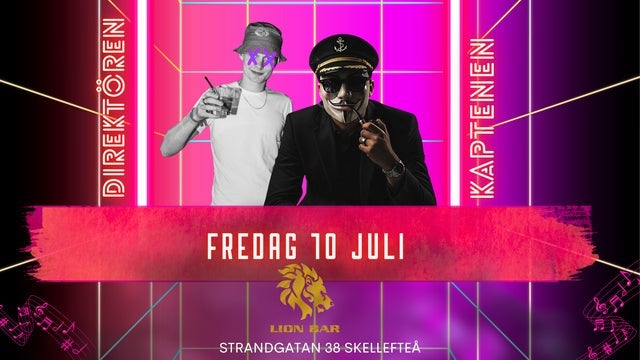 Direktören & Kaptenen Live Night